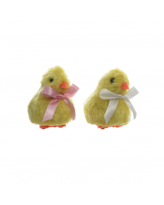 Yellow Chirping Bird - Each At (7.5 cm)