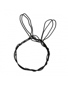 Black Iron Wire Napkin Ring 8pcs (9 cm)