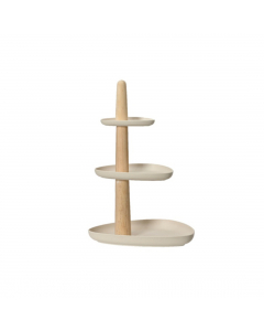 Bamboo Fiber Tiered Tray (45 cm)