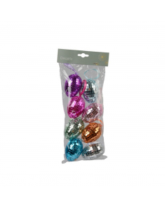 Shiny Foam Easter Egg Ornaments (7 cm)