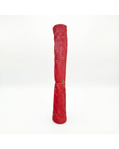 Red Moonshine Runner With Ribbon (45 cm x 150 cm)