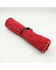 Red Urban Runner With Ribbon (45 cm x 150 cm)