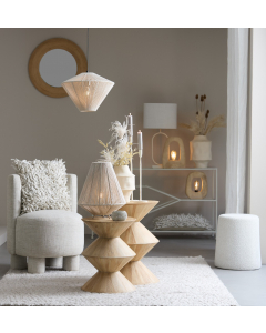 Jamiri Cream Lamp Base (45 cm)