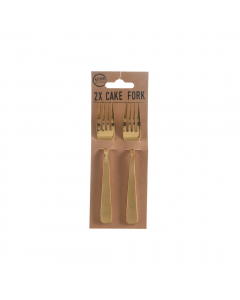 Gold Cake Fork (14 cm)
