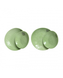 Green Porcelain Bowl Each At