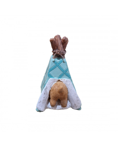 Polyresin Bunny Tepee (9 cm) - Each At