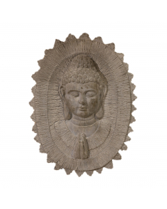 Grey Buddha Wallhanger (56 cm)