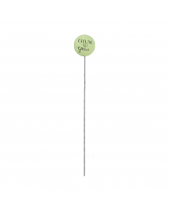 Iron Garden Stick With Text