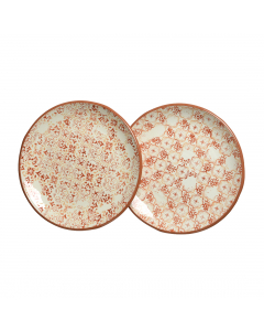 Terracotta Plate 2 Designs Each At (35.5 cm)
