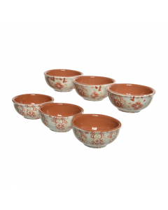 Terracotta Bowls 2 Designs (30 cm) Each At