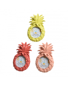 Pineapple Photo Frame 3 Colours (17 cm) - Each At