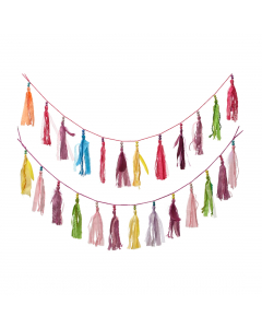 Polyester Tassel Garland 2 Colours - Each At