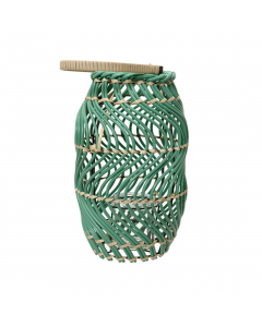 Handmade Green Plastic Lantern (29 cm)