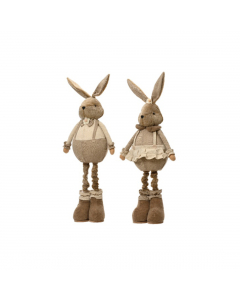 Standing Polyester Bunny Figure Each At
