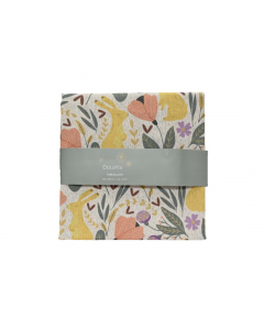 Bunny And Flower Pattern Polyester Tablecloth (240 cm)
