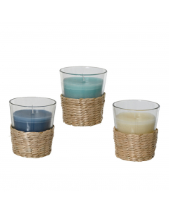 Citronella Wax Candle 3 Colors (7.5 cm) - Each At