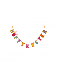 Felt Happy Easter Banner (150 cm)