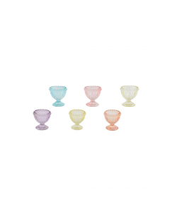 Spray Colour Glass Egg Cup (6 cm)