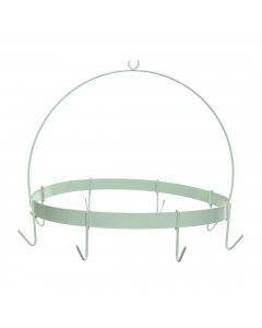 Iron Rack With 8 Hooks (30 cm)