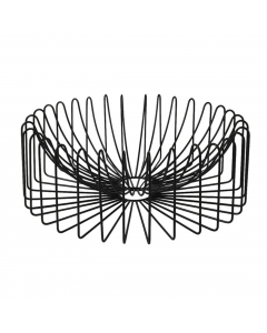 Black Iron Deco Plate (33 cm)