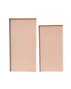 Decorative Iron Plate Set Of 2 Each At (28 cm)