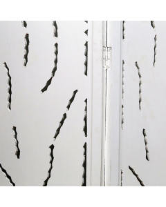 White Washed Mango Wood Leaf Screen (175 cm)