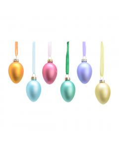 Glass Egg With Hanger - Each At