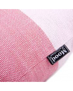 Duo Coral Soft Pink Cushion