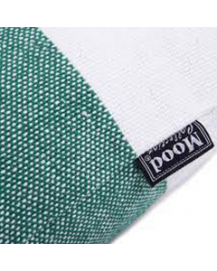 Duo Dark Green Ecru Cushion