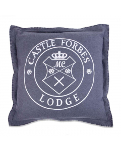 Anthracite Castle Pillow Cover (45 cm)
