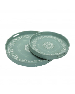 Leaf Flower Tray Set