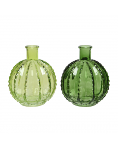 Glass Vase 2 Colors (16 cm)