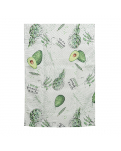 White Vegetable Runner (140 cm)