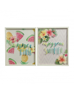 Plastic Glass Painting (2 Colors)