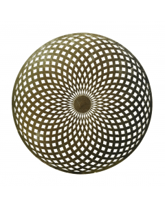 Gold Leather Placemat (45 cm)