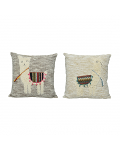 Alpaca Two Colors Cushion (45 cm)