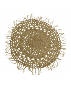 Crochet Jute Rug (90 cm)