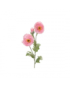 Large Pink Poppy Stem (106 cm)