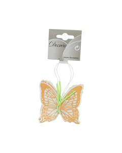 Cotton Butterfly With Hanger - Each At (9 cm)
