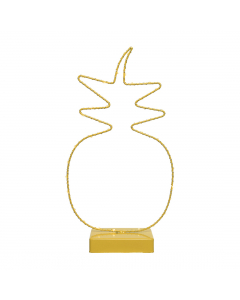 LED Pineapple Metal Frame Light