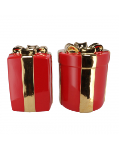 Joy Jolly Red Vase Present (35 cm) - Each At
