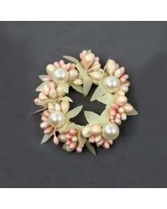 Berry Bead Candle Ring Small