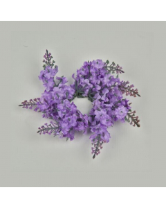 Lavender Candle Ring Small Lilac