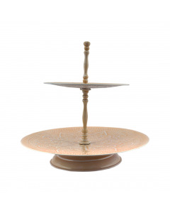 Pink 2-Layer Etagere (29 cm)