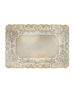Gold Placemat Set 4pcs (38 cm)