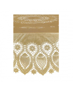 Gold Table Cloth (178 cm)