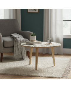 Natural Wood Table (58 cm)