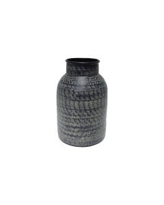 Black Aluminium Vase (25.5 cm)