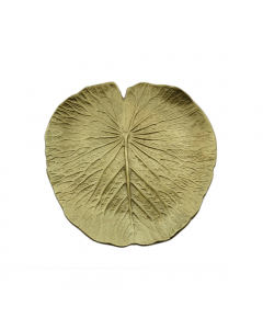 Gold Aluminium Plate (22 cm)