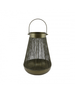 Gold Metal Lantern (28 cm)